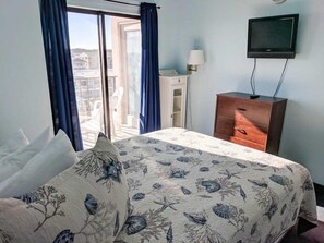 公寓式客房, 海洋景观 | 1 多间卧室、免费 WiFi、床单
