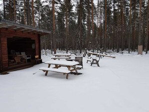 Aire de pique-nique/barbecue