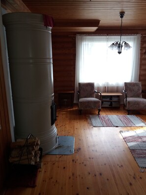 Familien-Ferienhaus, Seeblick | Wohnbereich