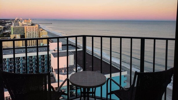 Balcony - The Palace 2214 (Myrtle Beach)