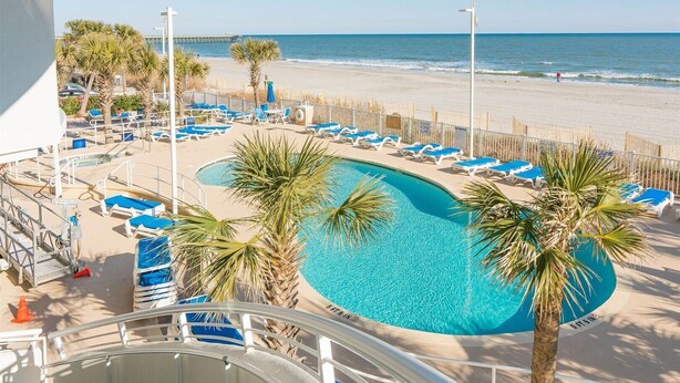 Outdoor pool - Sandy Beach 1611 (Myrtle Beach)