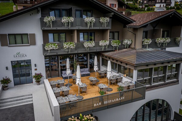 Voorkant van accommodatie