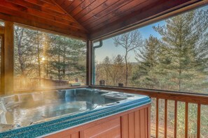 Uitzicht vanuit accommodatie