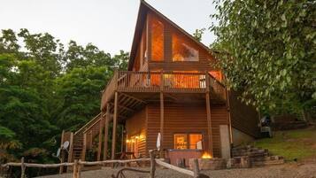 Front of property – evening/night