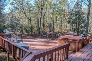 Terrace/patio - Creekside Retreat (Morganton)