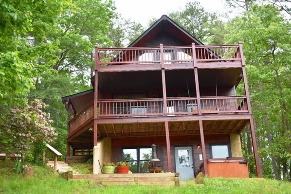 Majoituspaikan julkisivu