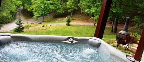 مغطس سبا خارجي