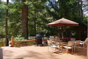 Terrace/patio - Riverdance on the Toccoa (Blue Ridge)