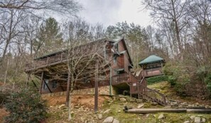 Fassade der Unterkunft