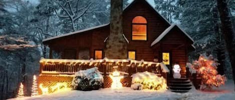 Front of property - evening/night
