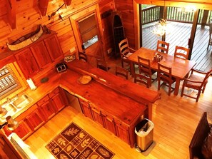 Private kitchen - Lights Lodge (Blue Ridge)