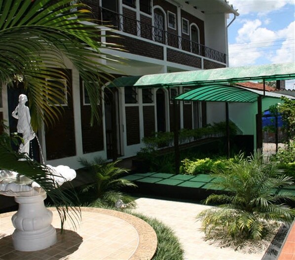 Fassade der Unterkunft