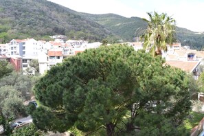 Blick von der Unterkunft