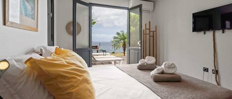 3 Schlafzimmer, BĂŒgeleisen/BĂŒgelbrett, kostenloses WLAN, BettwĂ€sche