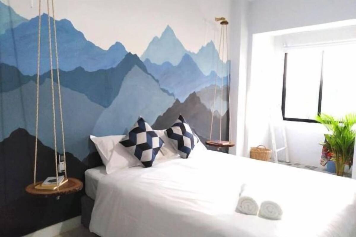 Blackout drapes, soundproofing, WiFi (free), bed sheets