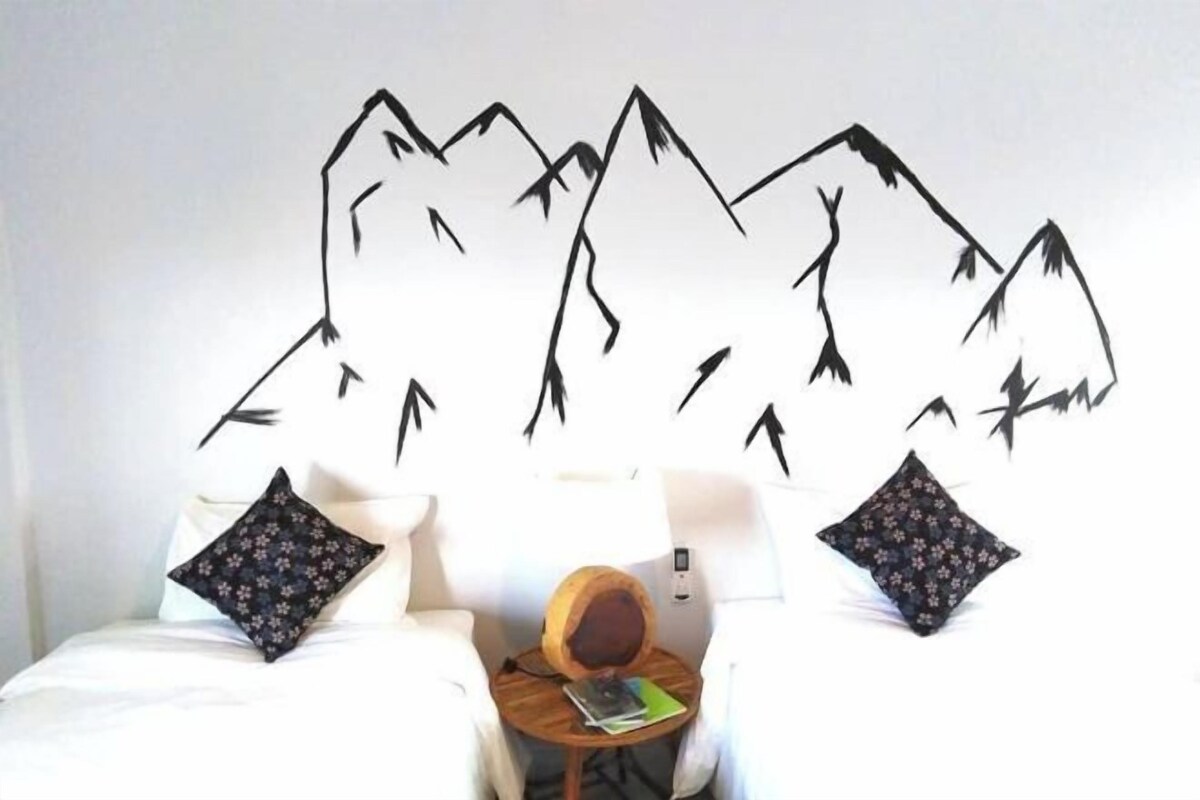 Blackout drapes, soundproofing, WiFi (free), bed sheets