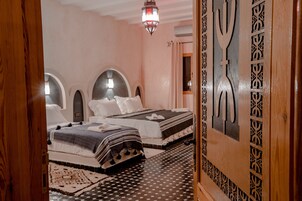 Family Suite, Multiple Beds | 2 bedrooms, Egyptian cotton sheets, premium bedding, laptop workspace