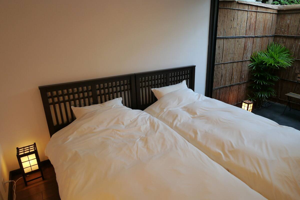 Maison traditionnelle, rez-de-chauss ée (Japanese, For 2 guests) | Couette en duvet, coffre-fort