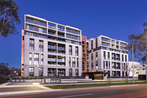 Front of property – evening/night