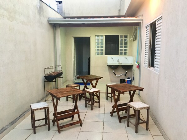 Restauration en plein air