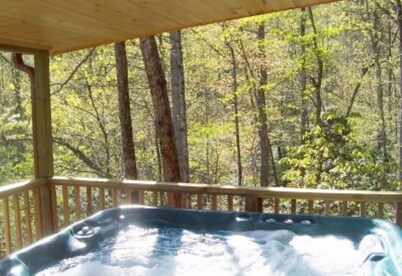 Cabin on the Hill-Peaceful 1BR 20-Acre Rural Retreat-HotTub&WiFi near Asheville