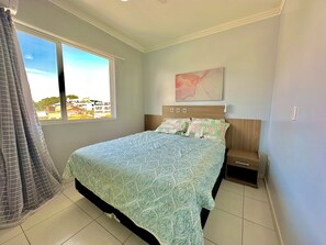 2 quartos, escrivaninha, Wi-Fi de cortesia, roupa de cama