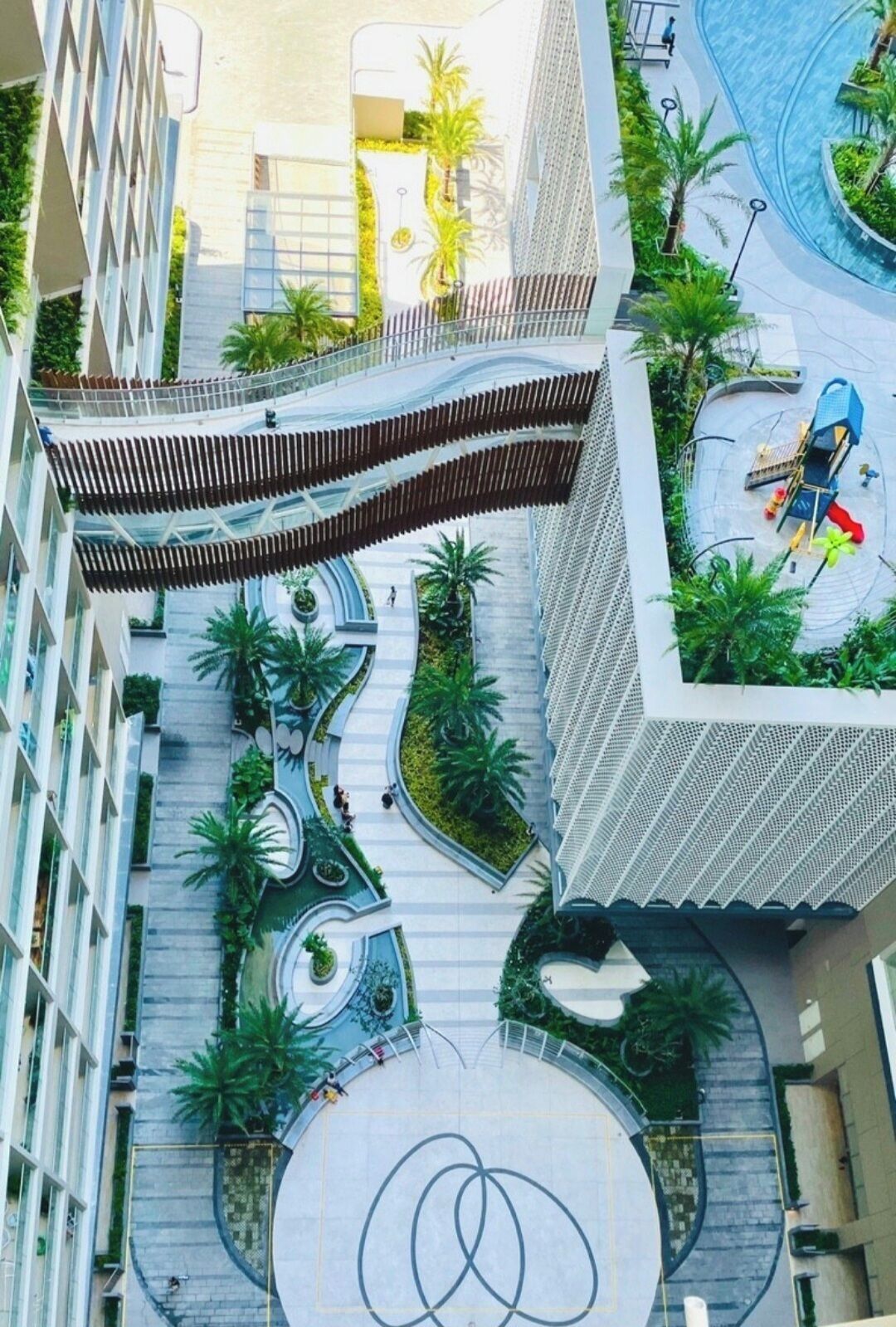 Enceinte de l’hébergement