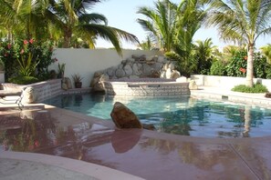 Außenpool, beheizter Pool