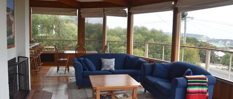 Cheminée, lecteur de DVD