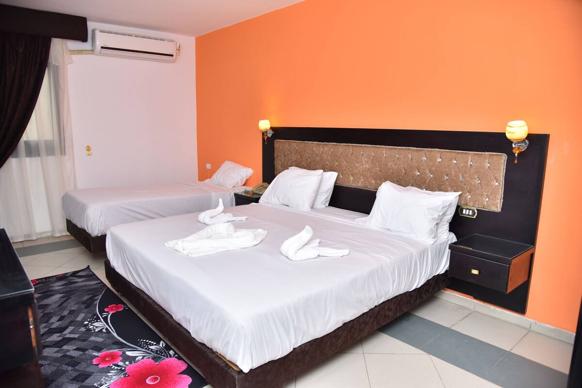 In-room safe, blackout curtains, soundproofing, free WiFi