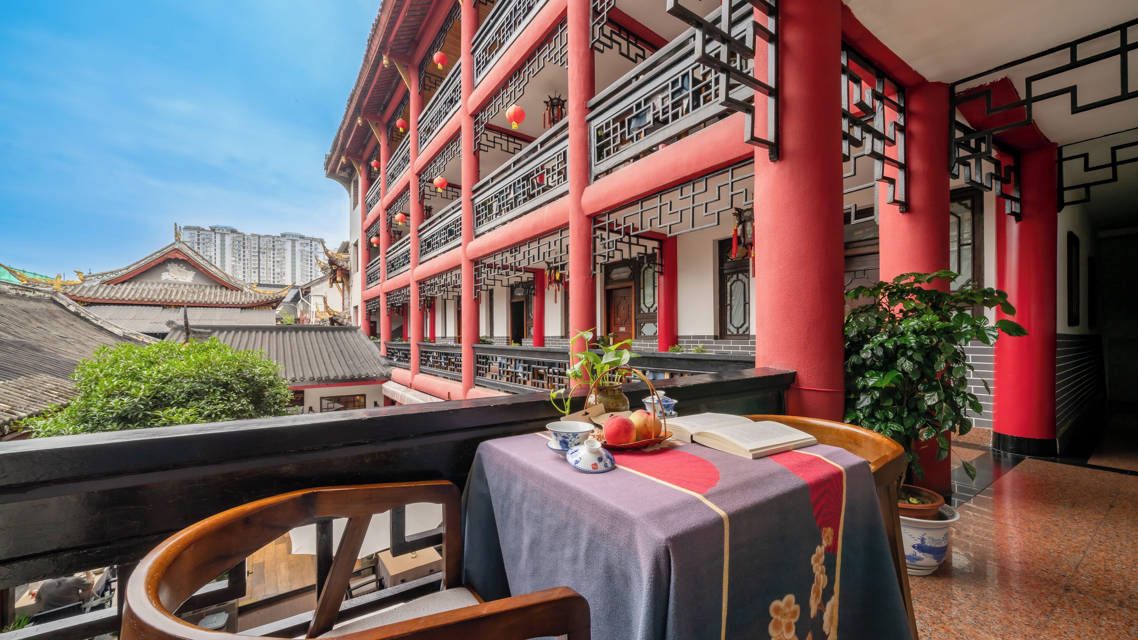 Courtyard view
