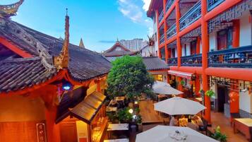 Façana frontal de l'allotjament