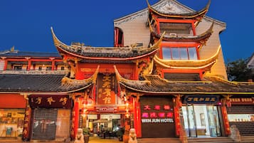 Mặt tiền nơi lưu trú