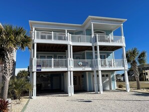 Exterior - Experience luxury at 413 SSB - Lucky Old Sun: a 5BR 5BA retreat in beautiful Sunset Beach. (Sunset Beach)