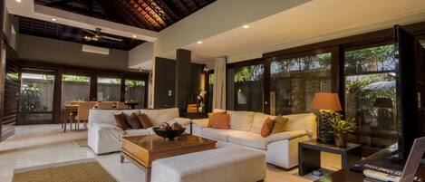 Televisio, DVD-soitin, stereot