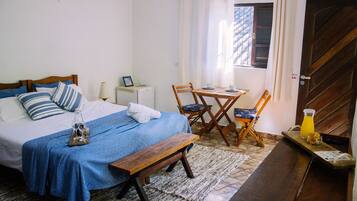 1 makuuhuone, työpöytä, ilmainen Wi-Fi, vuodevaatteet