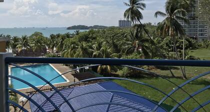 Comfortable beach view @ Seri Bulan Port Dickson