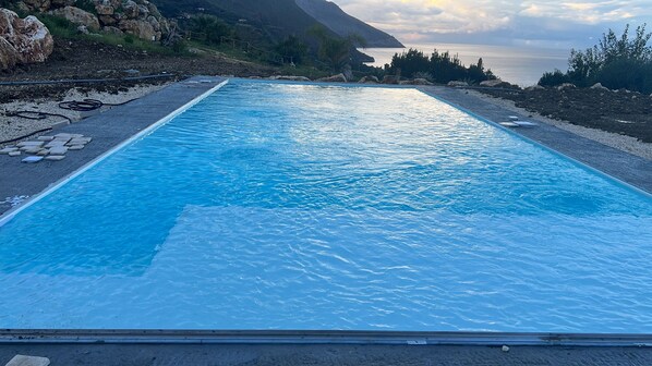 Pool - La Veranda Sul Mare Apartment 2 Km from the Zingaro Nature Reserve (Scopello)