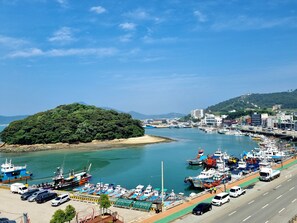 숙박 시설  에서 보는 주변 전망