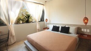 Loftsrom – standard, 1 kingsize-seng, byutsikt | Utsikt fra rommet