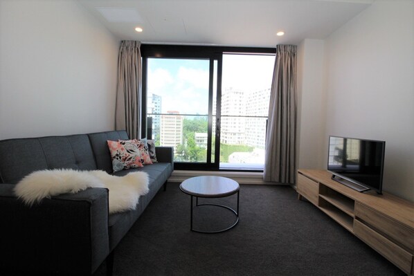 Apartment, 2 Bedrooms | Living area