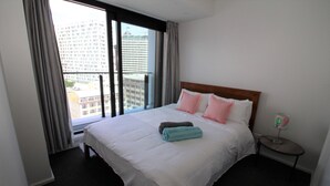 Appartement, 2 slaapkamers | 2 slaapkamers, een strijkplank/strijkijzer, gratis wifi, beddengoed