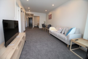 Apartment, 2 Bedrooms | Living area | Flat-screen TV - Brand New 2 Bedroom Apt Close to Harbour (Connect 401) (Auckland)