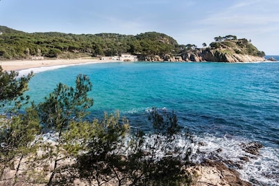 Spacious villa with large private pool and outstanding sea views.