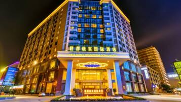 Front of property – evening/night