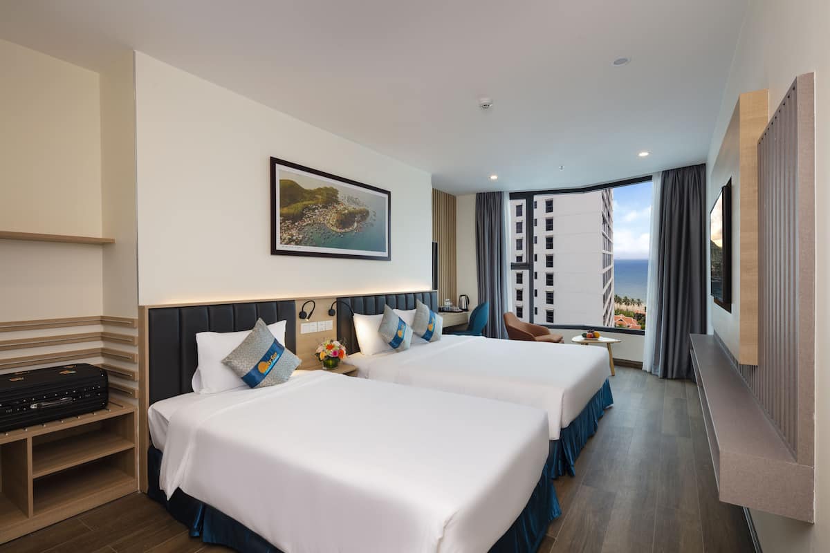 Deluxe Triple Room, Sea View