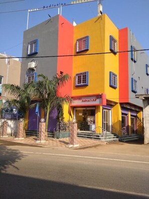 Fassade der Unterkunft