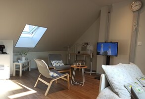 Suite familiar (The Duplex Suite) | Ropa de cama de alta calidad, colchones Select Comfort, caja fuerte