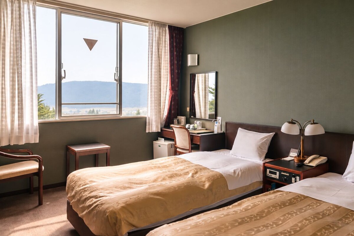 Economy Twin Room | Desk, laptop workspace, WiFi (free)