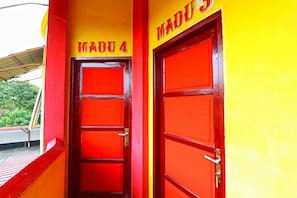 Majoituspaikan julkisivu